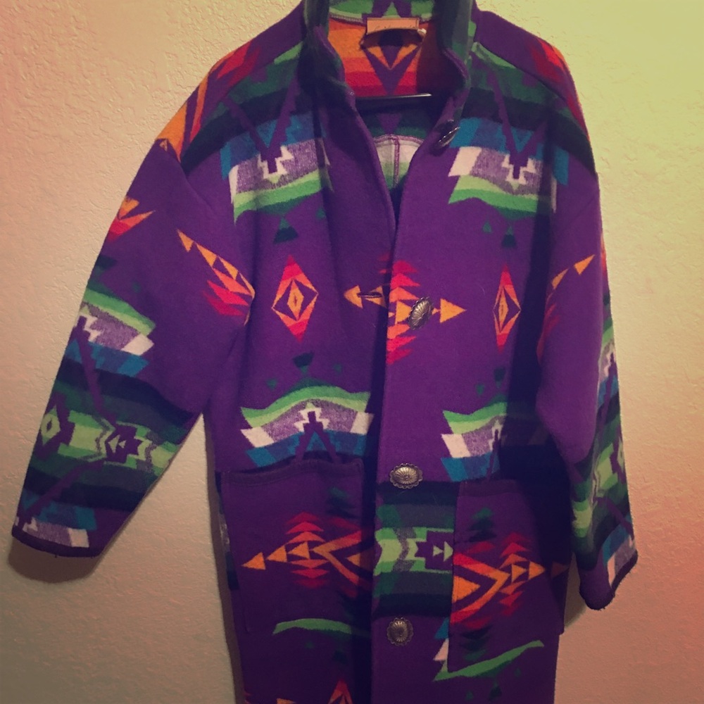 Silverado Vintage Pendleton Purple Multicolor Uti… - image 1